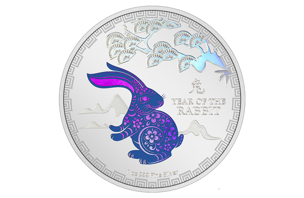 Buy 1 oz Silver Year of the Rabbit Coin (2023), image 0