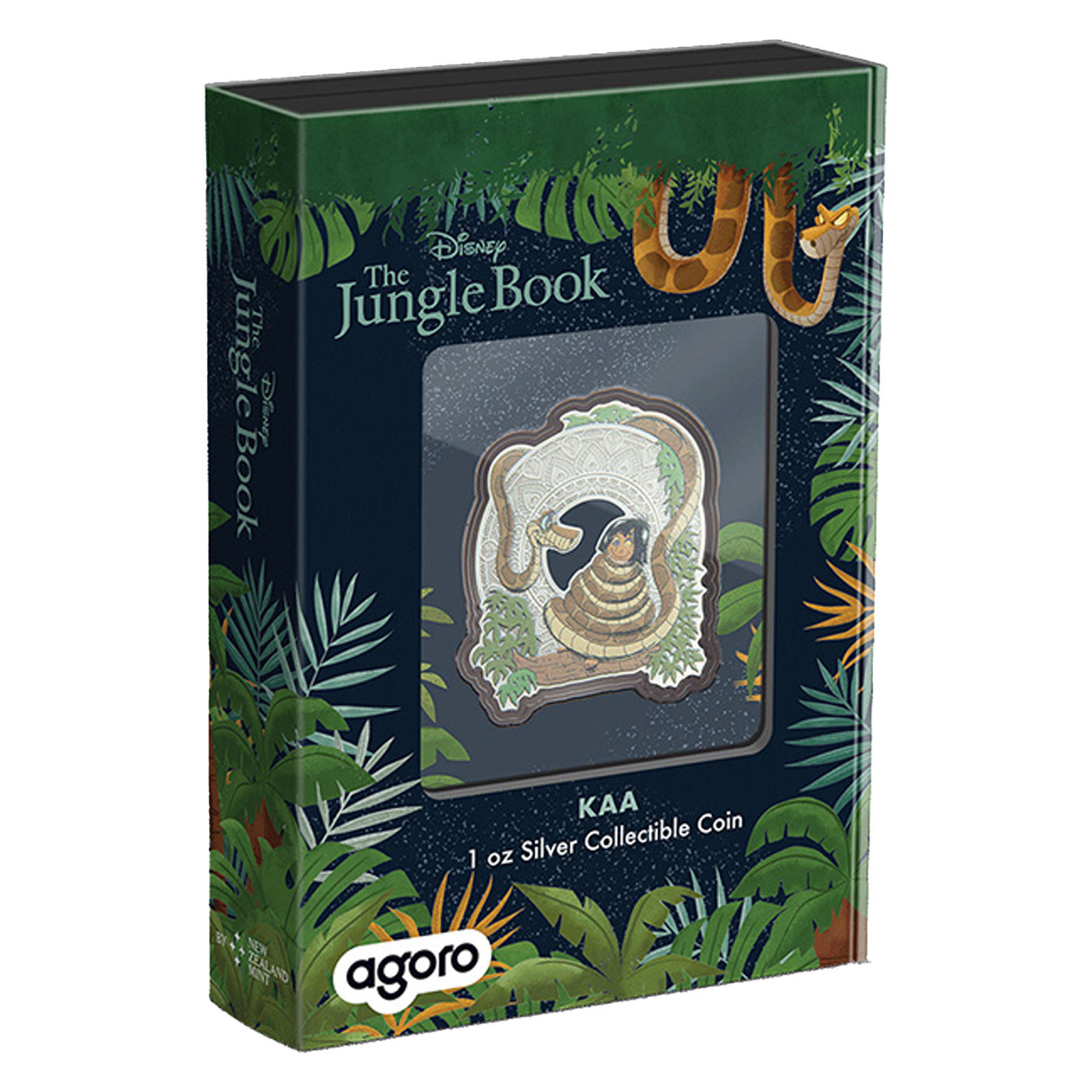 Buy 1 oz Silver Year of the Snake Jungle Book Kaa Coin (2025), image 2