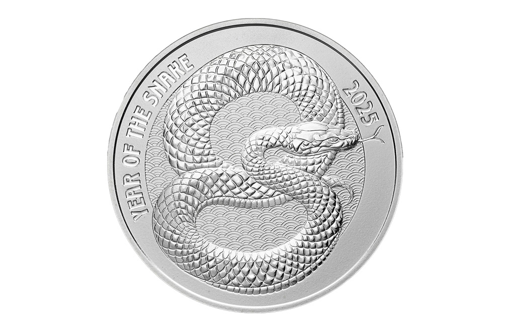 Buy 1 oz Silver Year of the Snake Round (2025), image 0