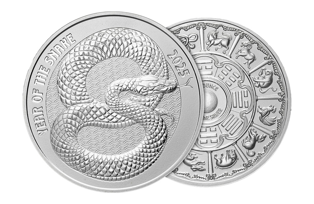 Buy 1 oz Silver Year of the Snake Round (2025), image 2