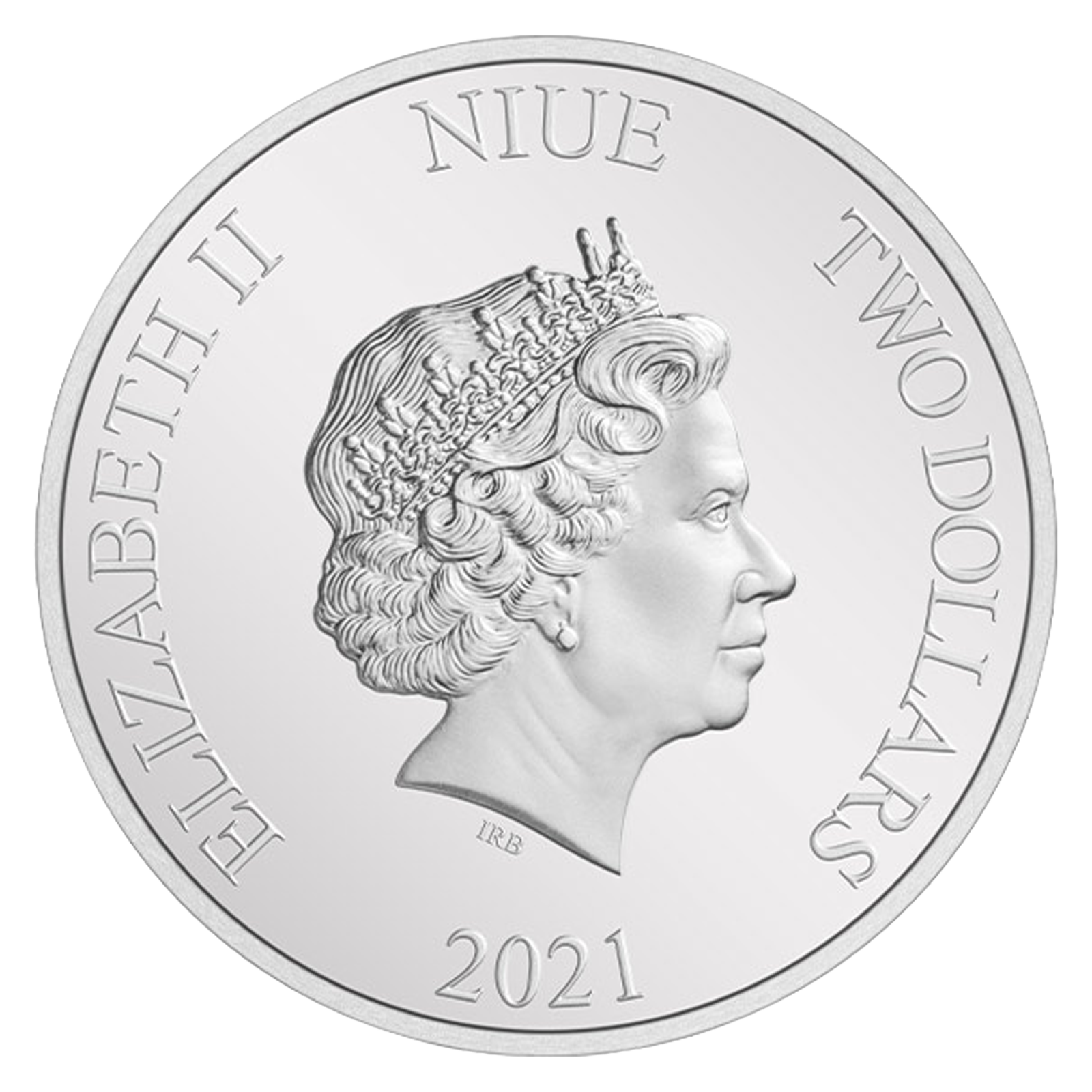 1 oz Silver Alice in Wonderland White Rabbit Coin (2021), image 1