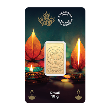 Buy 10 g Gold RCM Diwali Bar [Canada: Shipping the week of Oct 26][US: Shipping the week of Nov 2], image 0
