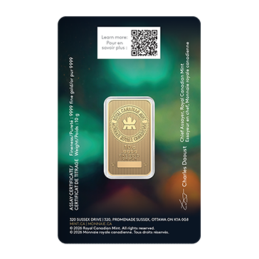Buy 10 g Gold RCM Diwali Bar [Canada: Shipping the week of Oct 26][US: Shipping the week of Nov 2], image 1