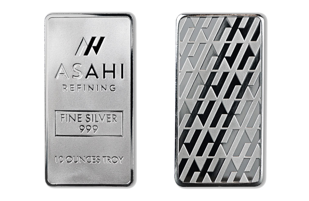 Sell 10 oz Silver Asahi Bars, image 2