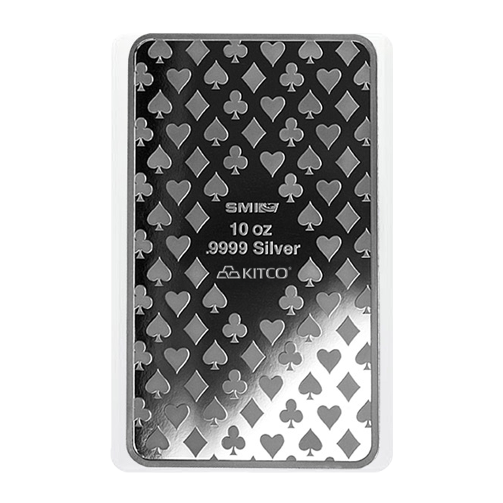 Buy 10 oz Silver Ace of Diamonds Bar .9999, image 1