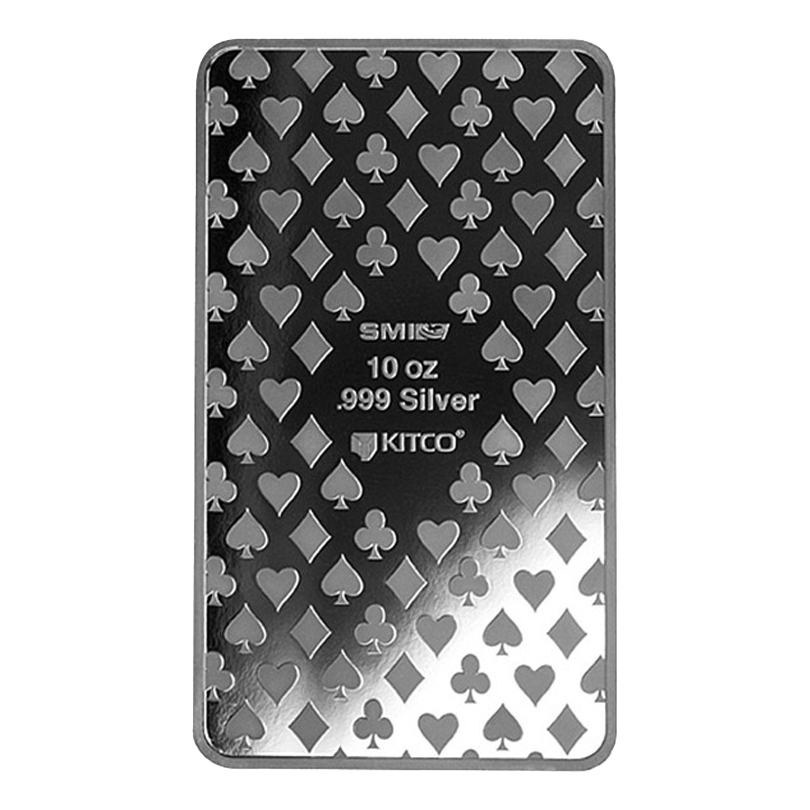 Buy 10 oz Silver Bar Queen of Hearts, image 1