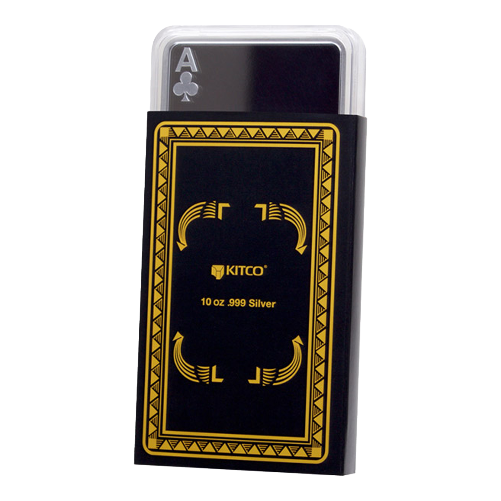 Buy 10 oz Silver Bar - Ace of Clubs, image 3