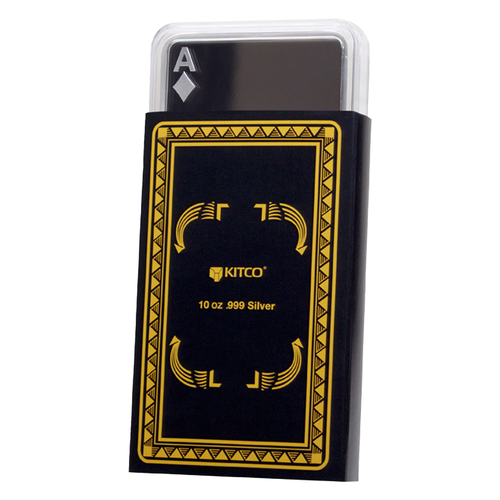 Buy 10 oz Silver Bar - Ace of Diamonds, image 3