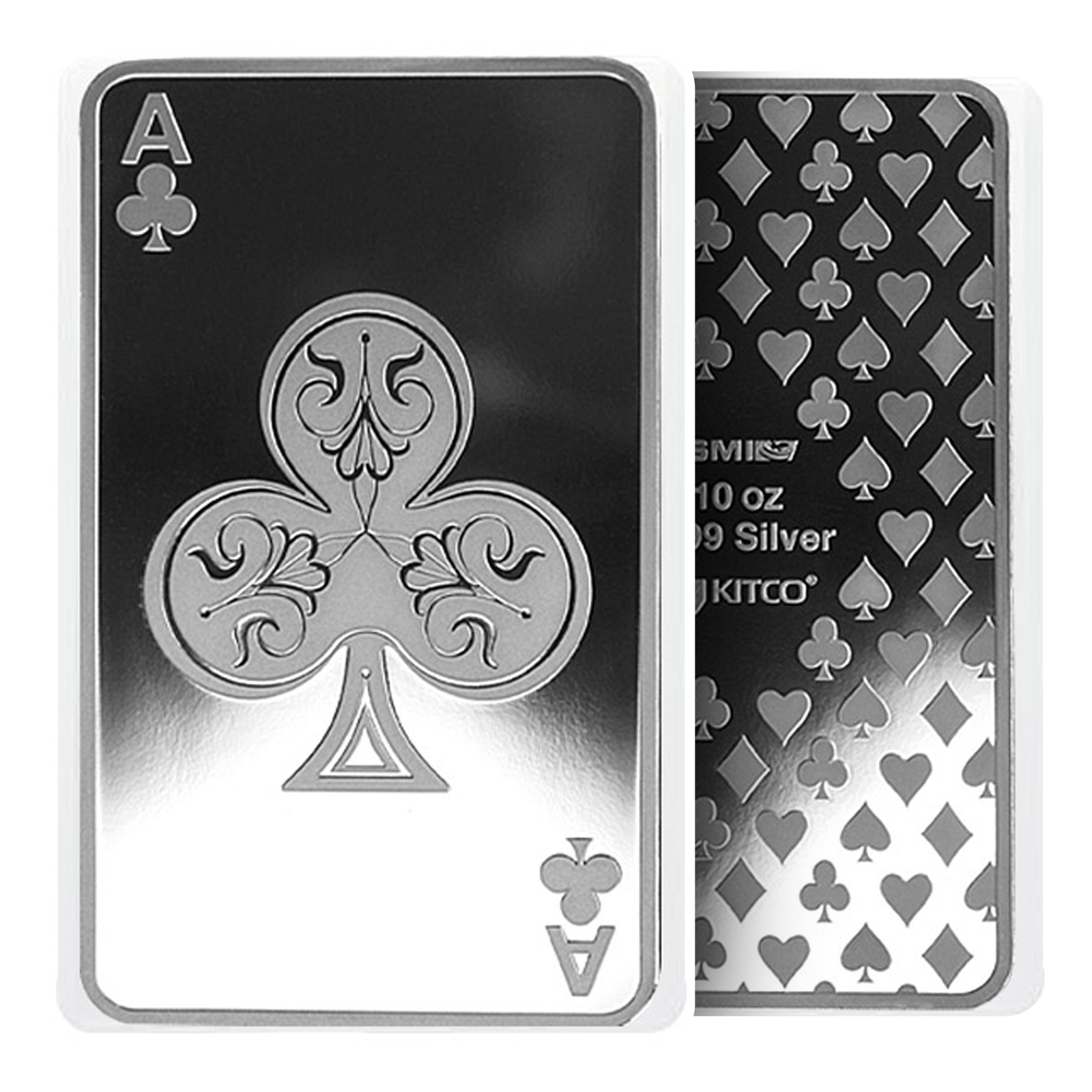 Buy 10 oz Silver Bar Set - 4 Aces, image 6