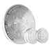 10 oz Silver Bitcoin Round .9999, image 1