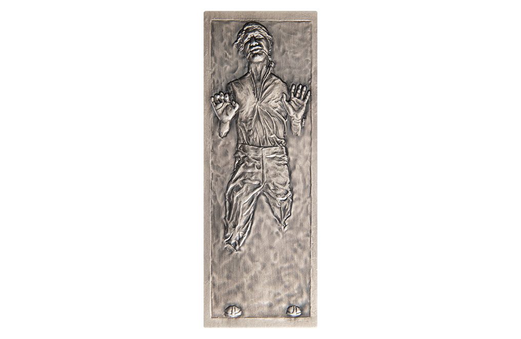 Buy 10 oz Silver Han Solo™ in Carbonite Coin (2022), image 0