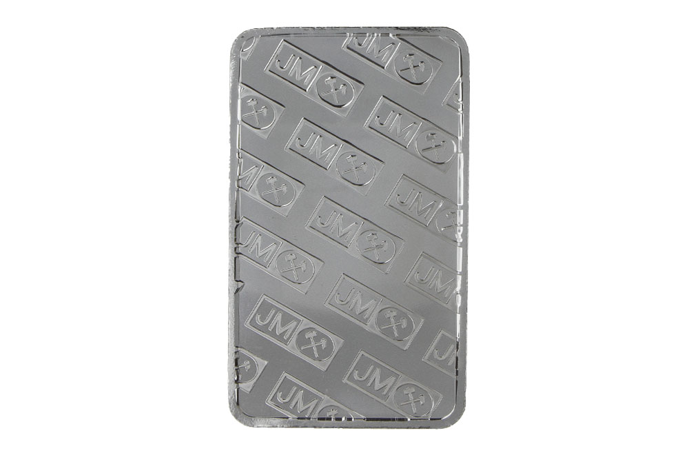 Buy 10 oz Silver JM Bars, image 1