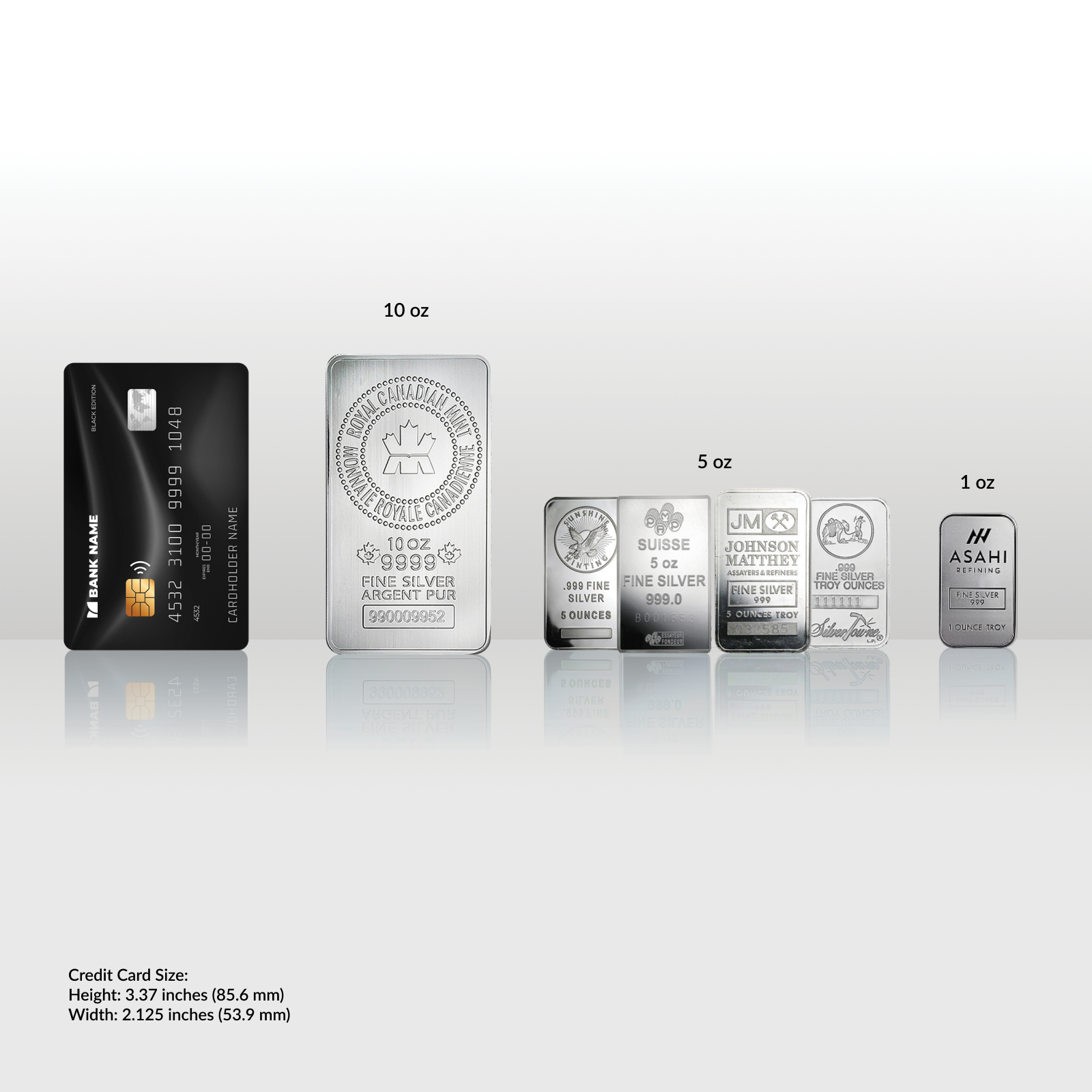 10 oz Silver JM Bars | New Generation, image 4