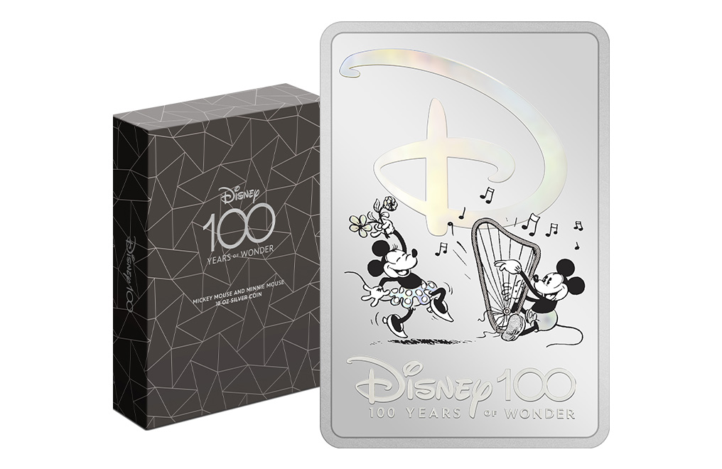 Buy 10 oz Silver Mickey and Minnie 100 Years of Wonder Coin (2023), image 2