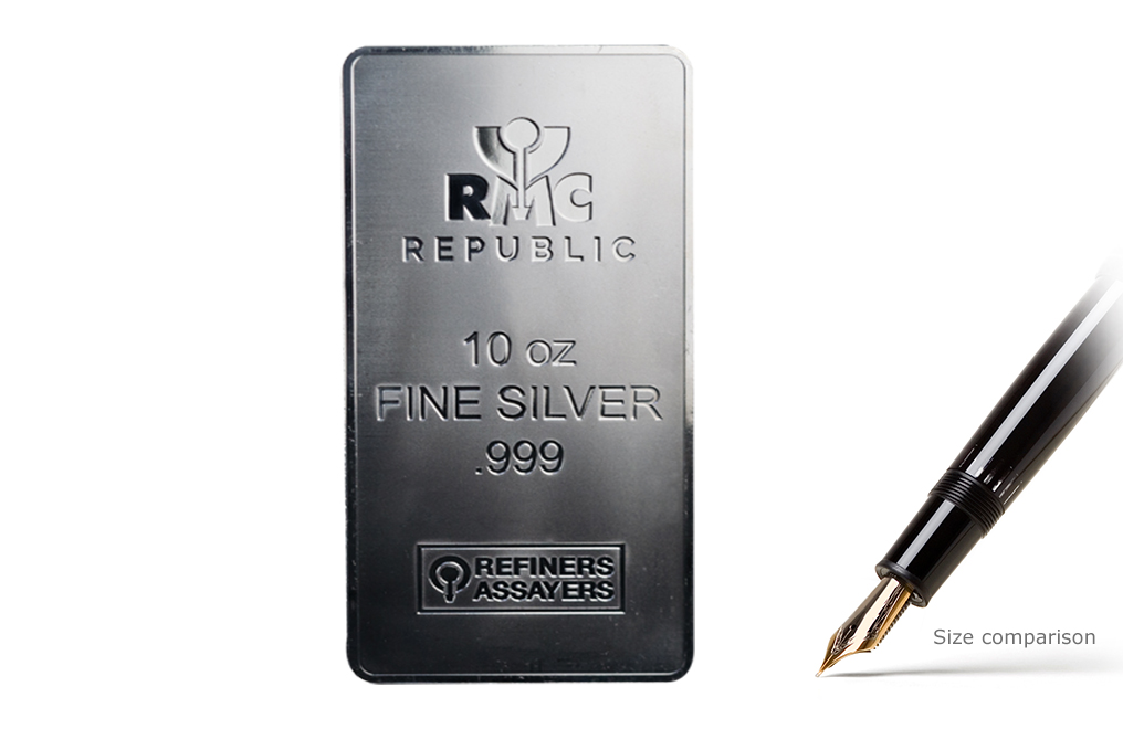 Buy RMC 10 oz Silver Bars, image 0