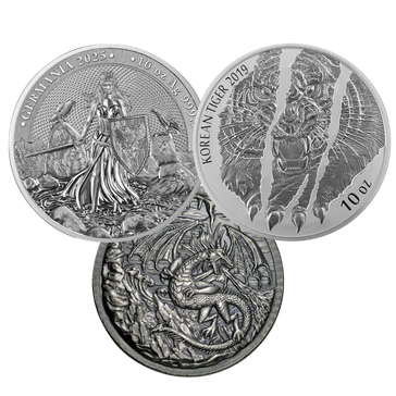 10 oz Silver Round .999+, image 0