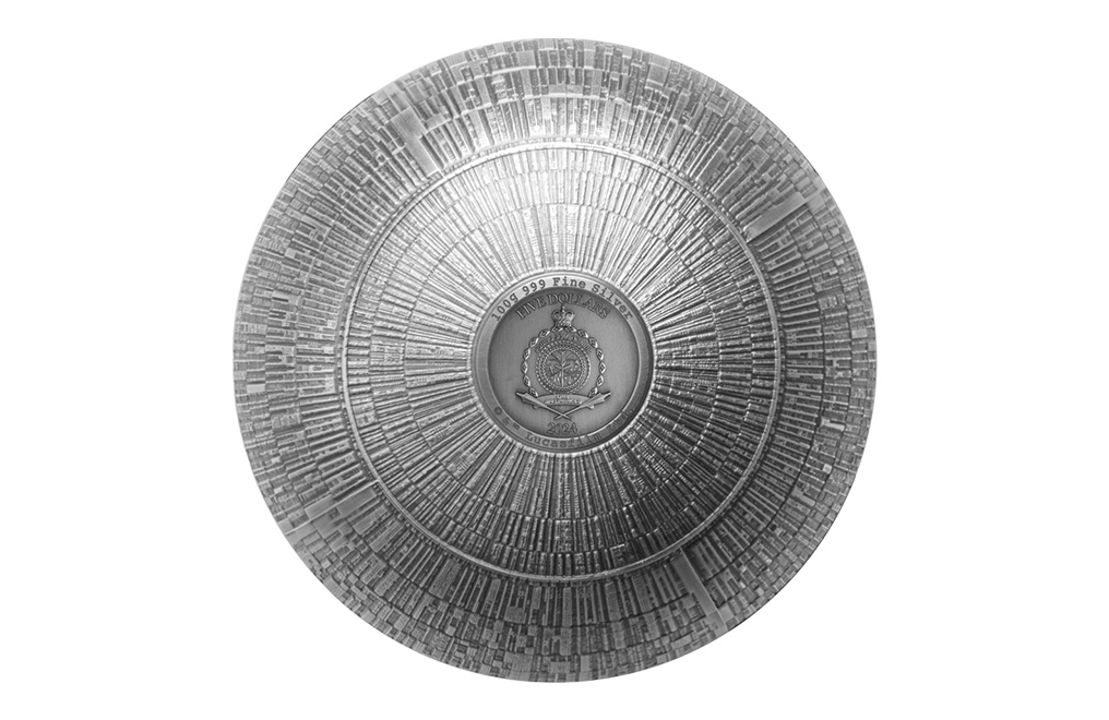 Buy 100 g Silver Spherical Death Star Coin (2024), image 1