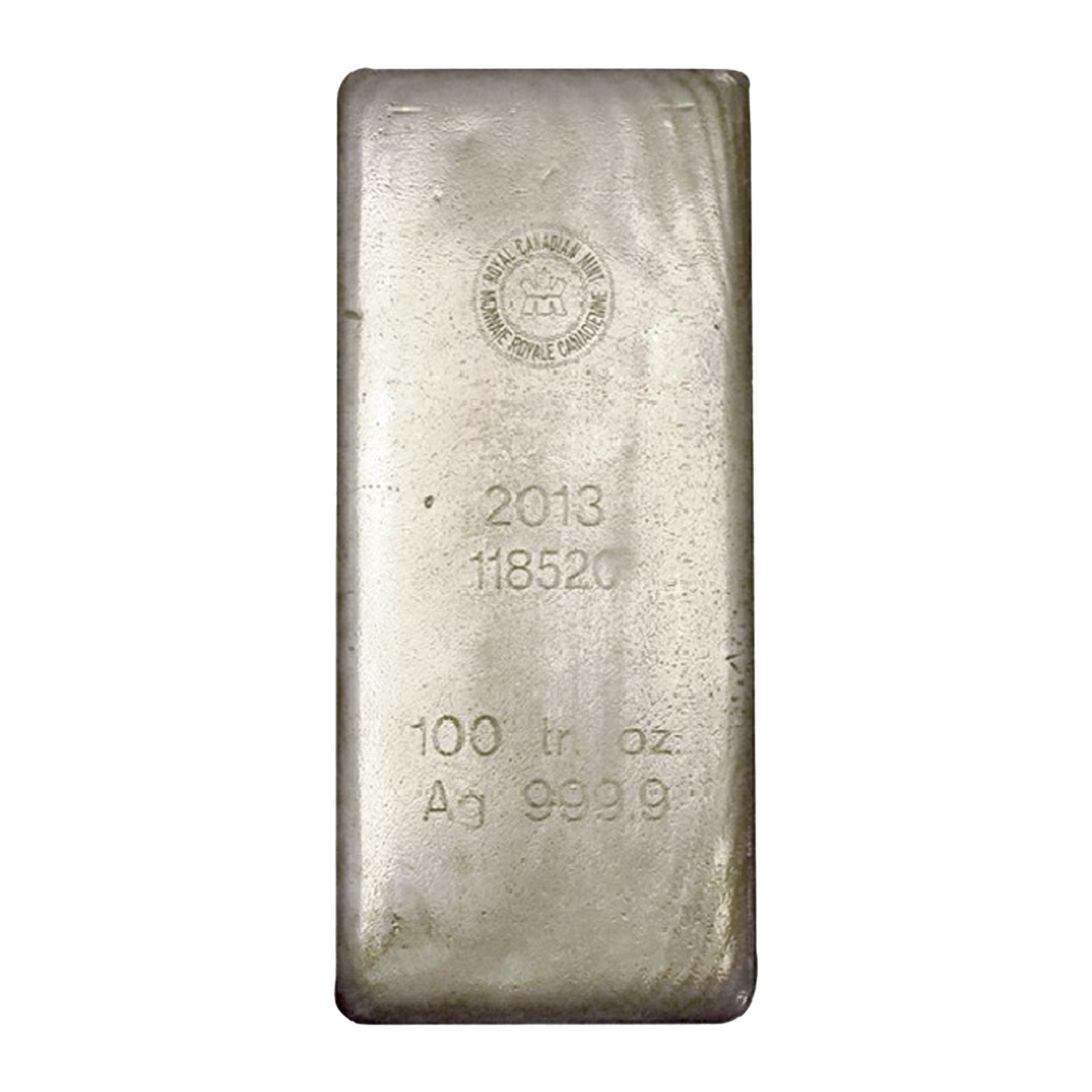 100 oz Silver Bars - Royal Canadian Mint (Previous Design) .9999 pure, image 0