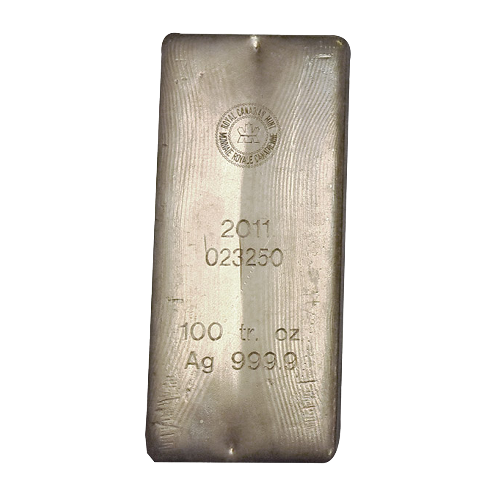 100 oz Silver Bars - Royal Canadian Mint (Previous Design) .9999 pure, image 1