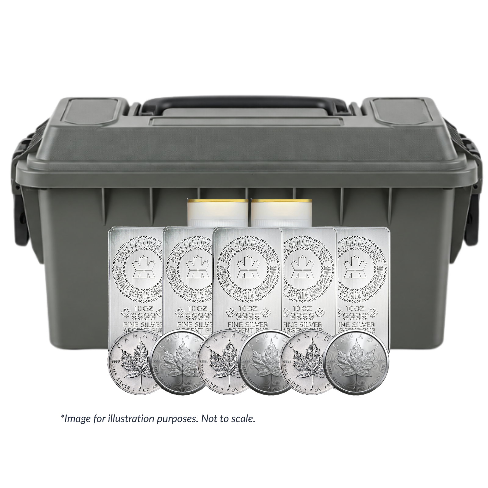 100 oz Royal Canadian Mint Silver Reserve .9999, image 0