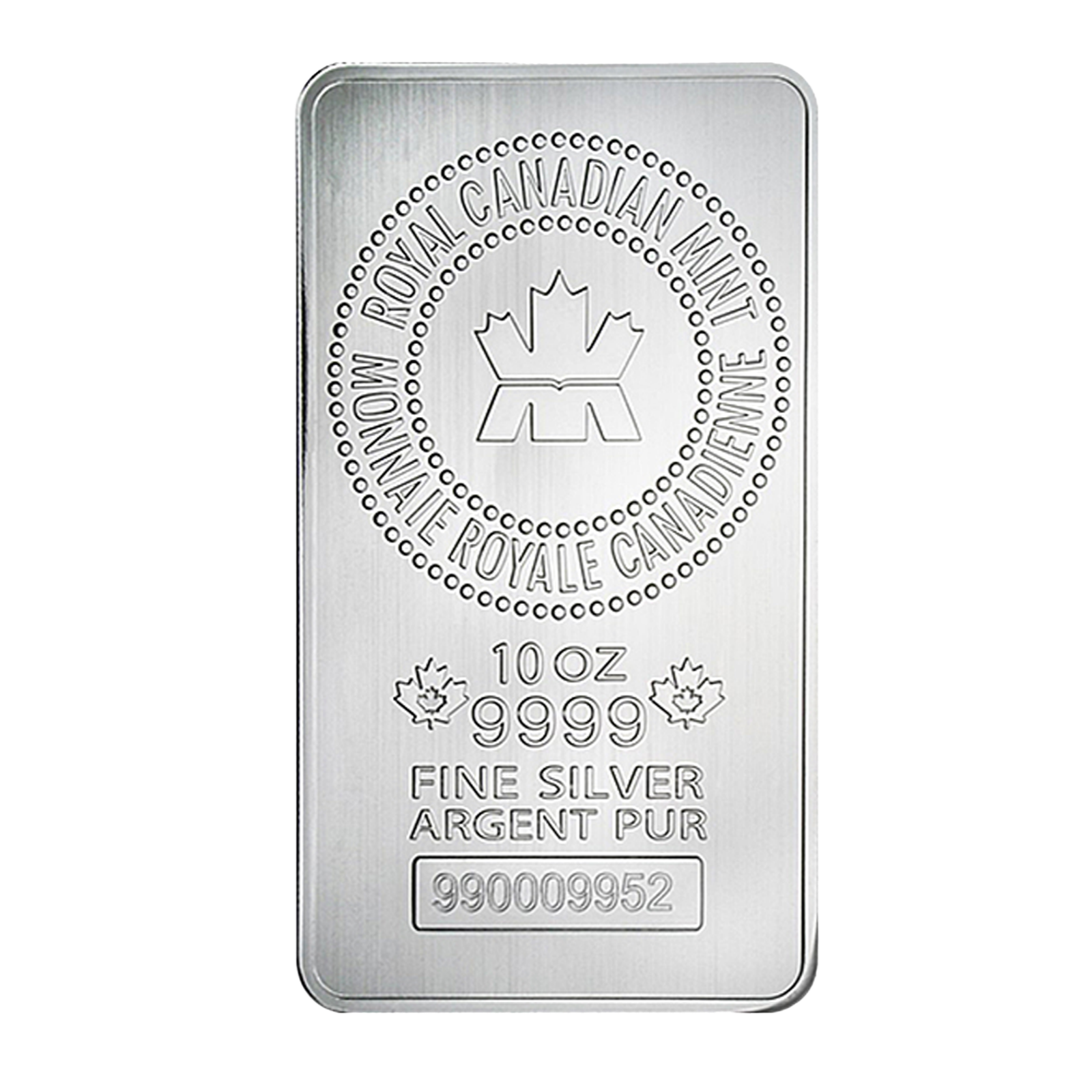 100 oz Royal Canadian Mint Silver Reserve .9999, image 2