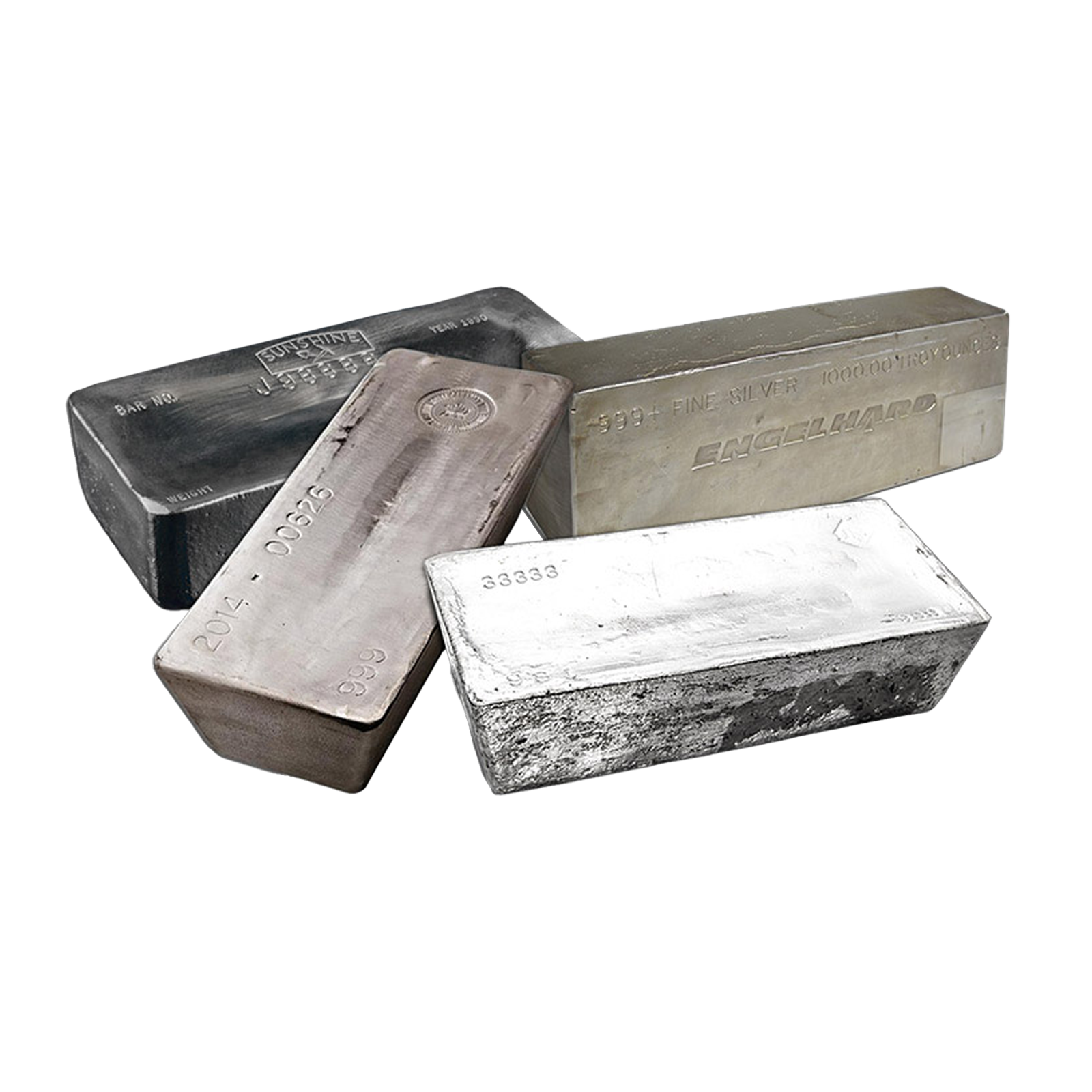 1000 oz Silver Bars - Good Delivery List, image 0