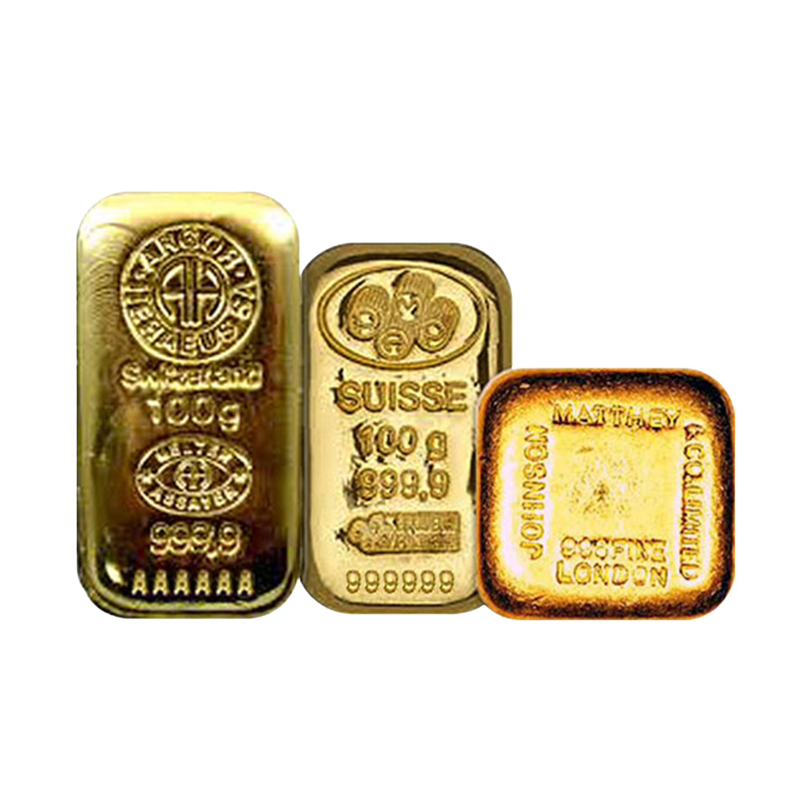 100 g Gold Bar Cast, image 0