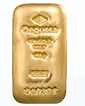 100 g Gold Degussa Cast Bar