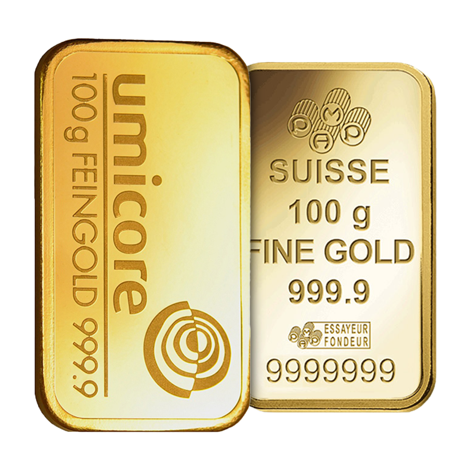 100 gram Gold Bars, image 0