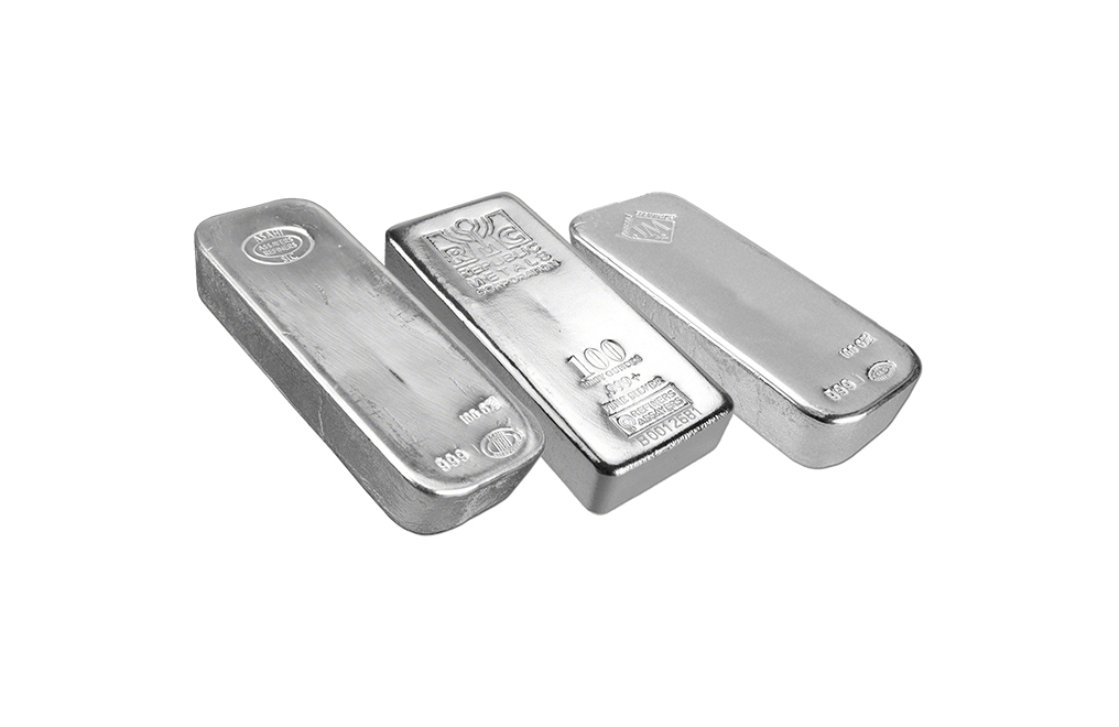 Enu 100 Oz Silver Bar 999 1007 20000 2 