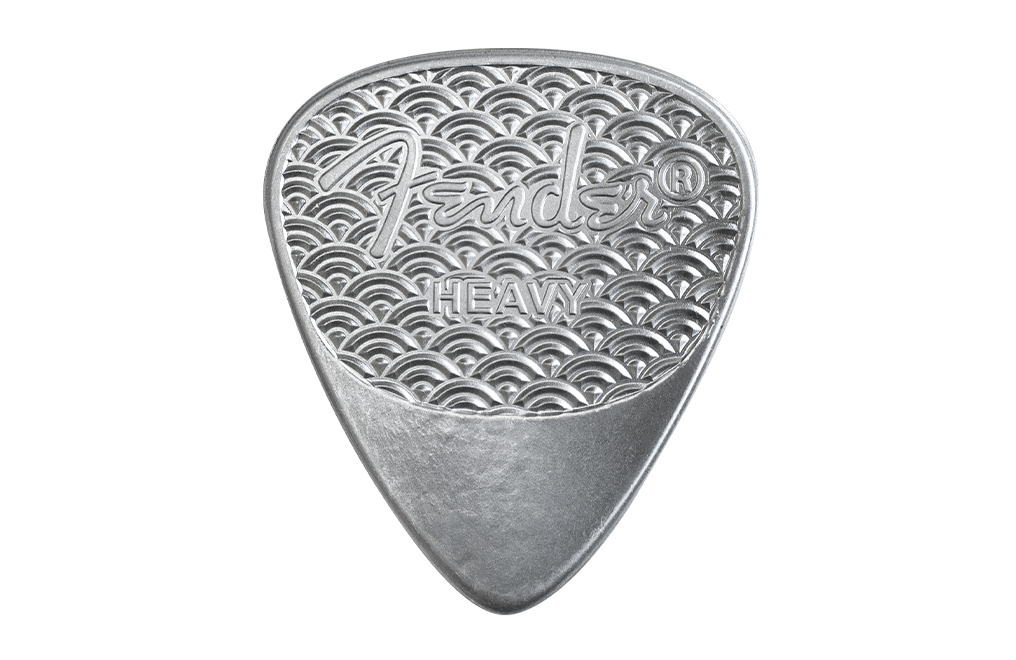 Buy 10g Sterling Silver Playable Fender® 351 Heavy Guitar Pick (2021), image 0
