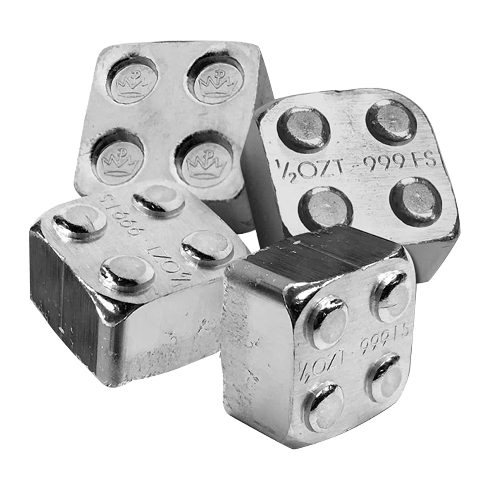 Buy 12 oz Building Block Bars Accessory Set .999, image 2