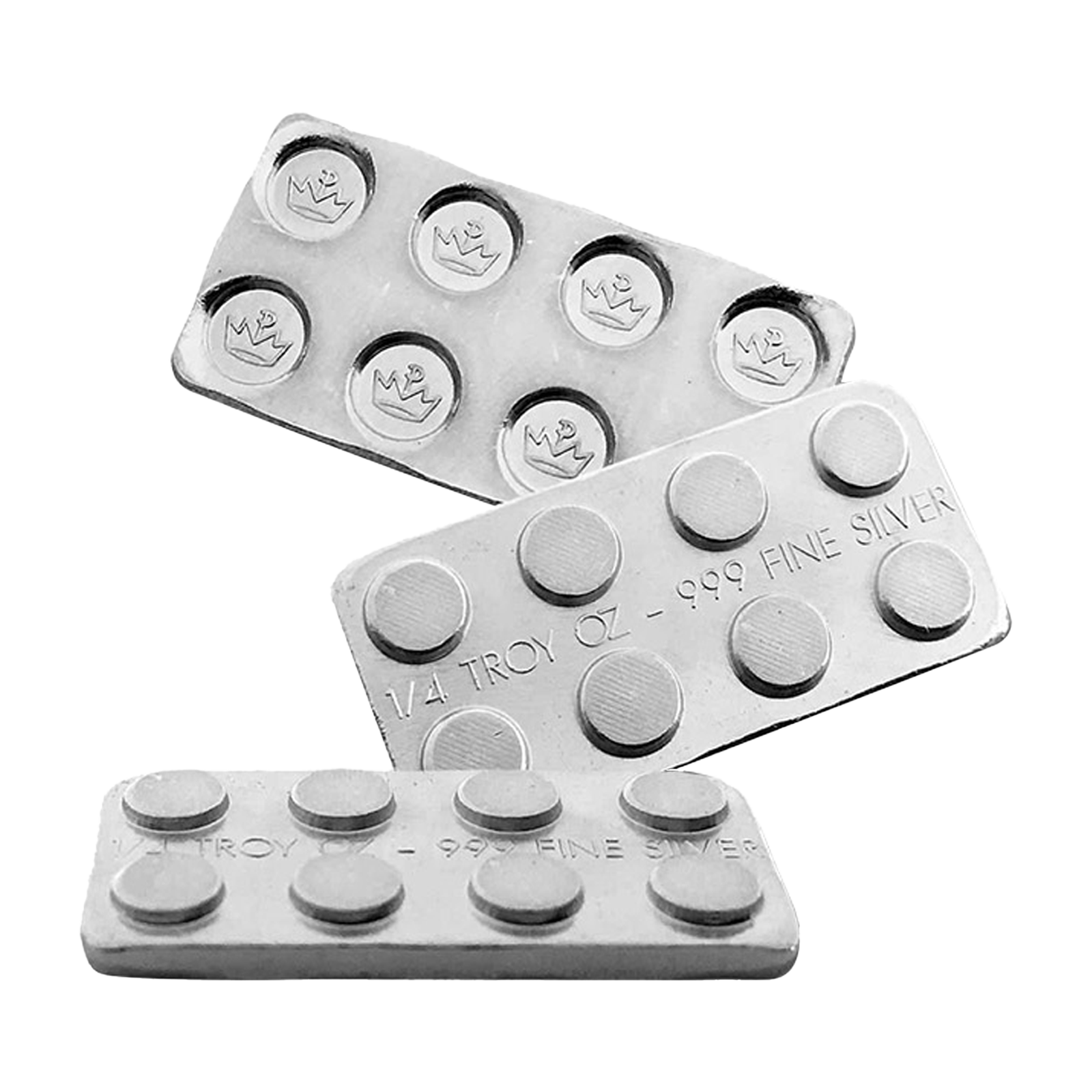 Buy 12 oz Building Block Bars Accessory Set .999, image 4