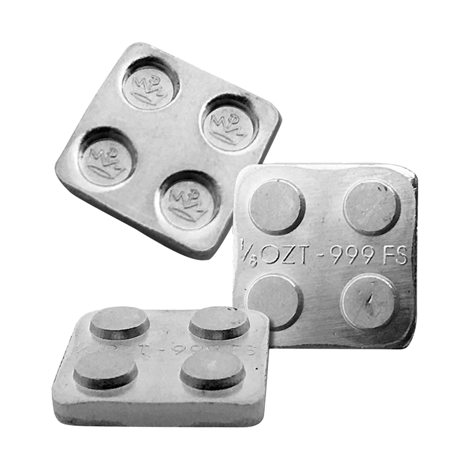 Buy 12 oz Building Block Bars Accessory Set .999, image 5