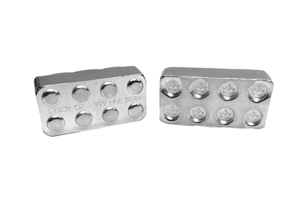 Buy 12 oz Building Block Bars Set .999 | Buy Silver| KITCO