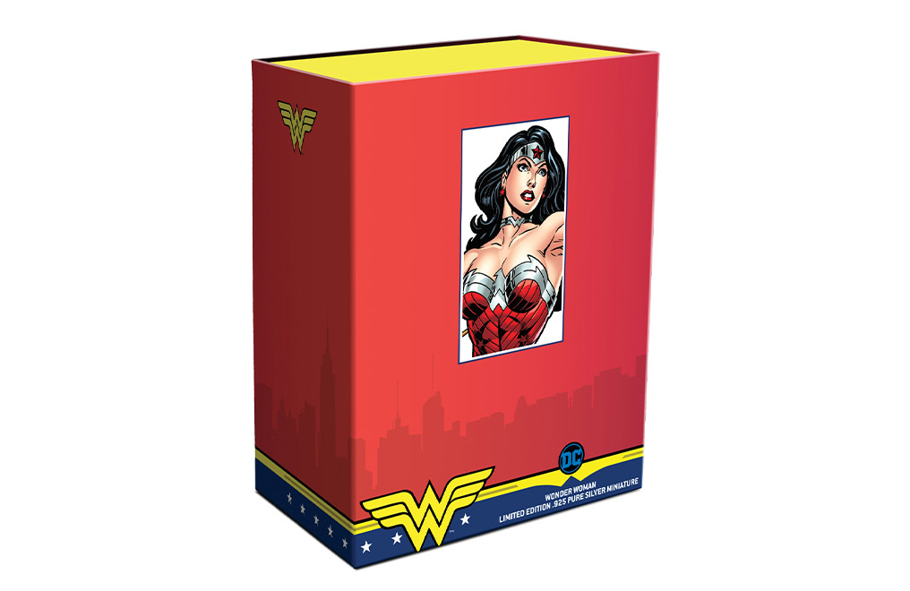 Buy 135 g Sterling Silver Wonder Woman™ Miniature, image 3