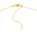 Buy 14K Yellow Gold Mini Sideways Cross Necklace, image 3