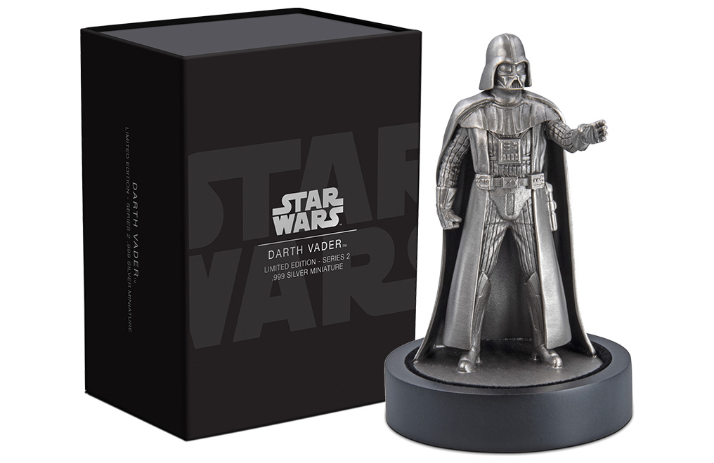 Buy 150 g Silver Darth Vader™ Series 2 Miniature, image 2