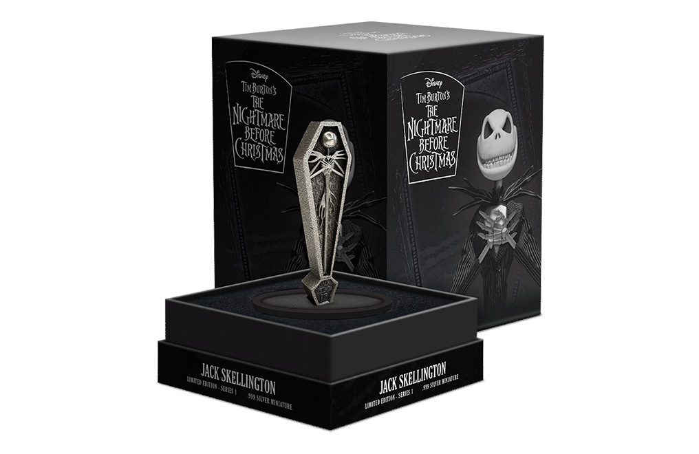 Buy 150 g Silver Jack Skellington Miniature (2024), image 2