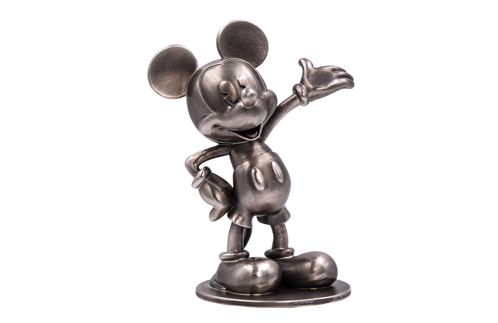 Buy 150 g Silver Mickey Mouse 90th Anniversary Miniature, image 0