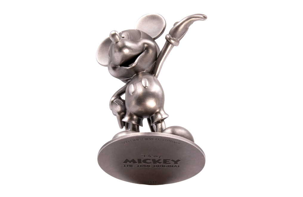 Buy 150 g Silver Mickey Mouse 90th Anniversary Miniature, image 1