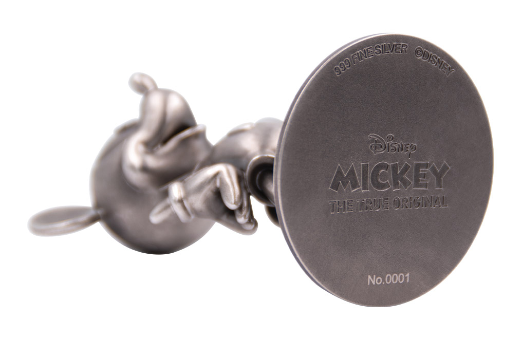 Buy 150 g Silver Mickey Mouse 90th Anniversary Miniature, image 2