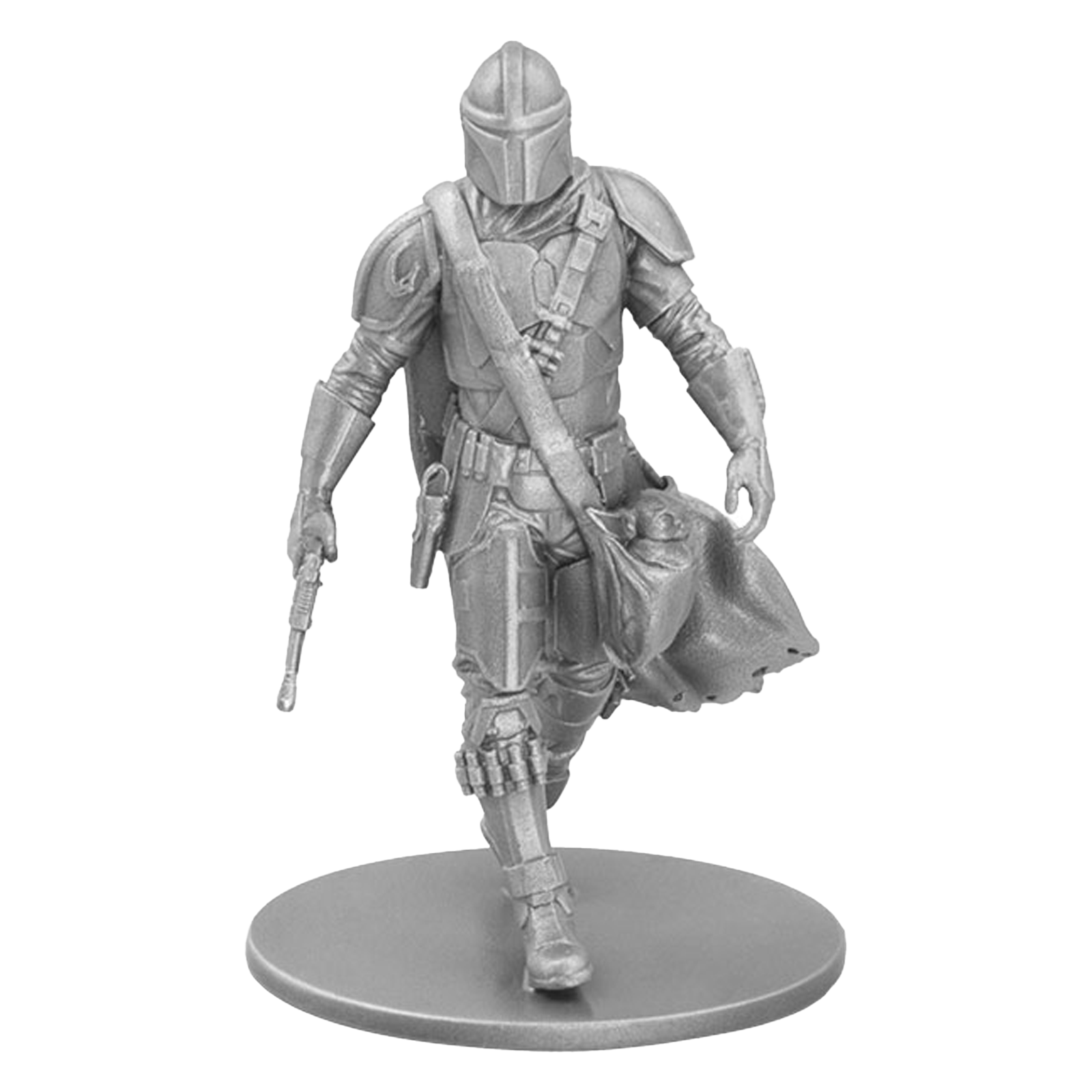 Buy 150 g Silver Star Wars Mandalorian Miniature (2023), image 0