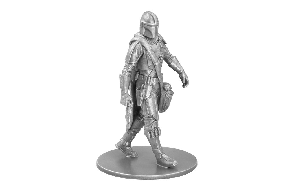 Buy 150 g Silver Star Wars Mandalorian Miniature (2023), image 1