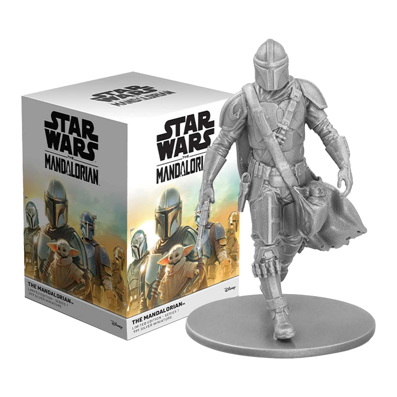 Buy 150 g Silver Star Wars Mandalorian Miniature (2023), image 2