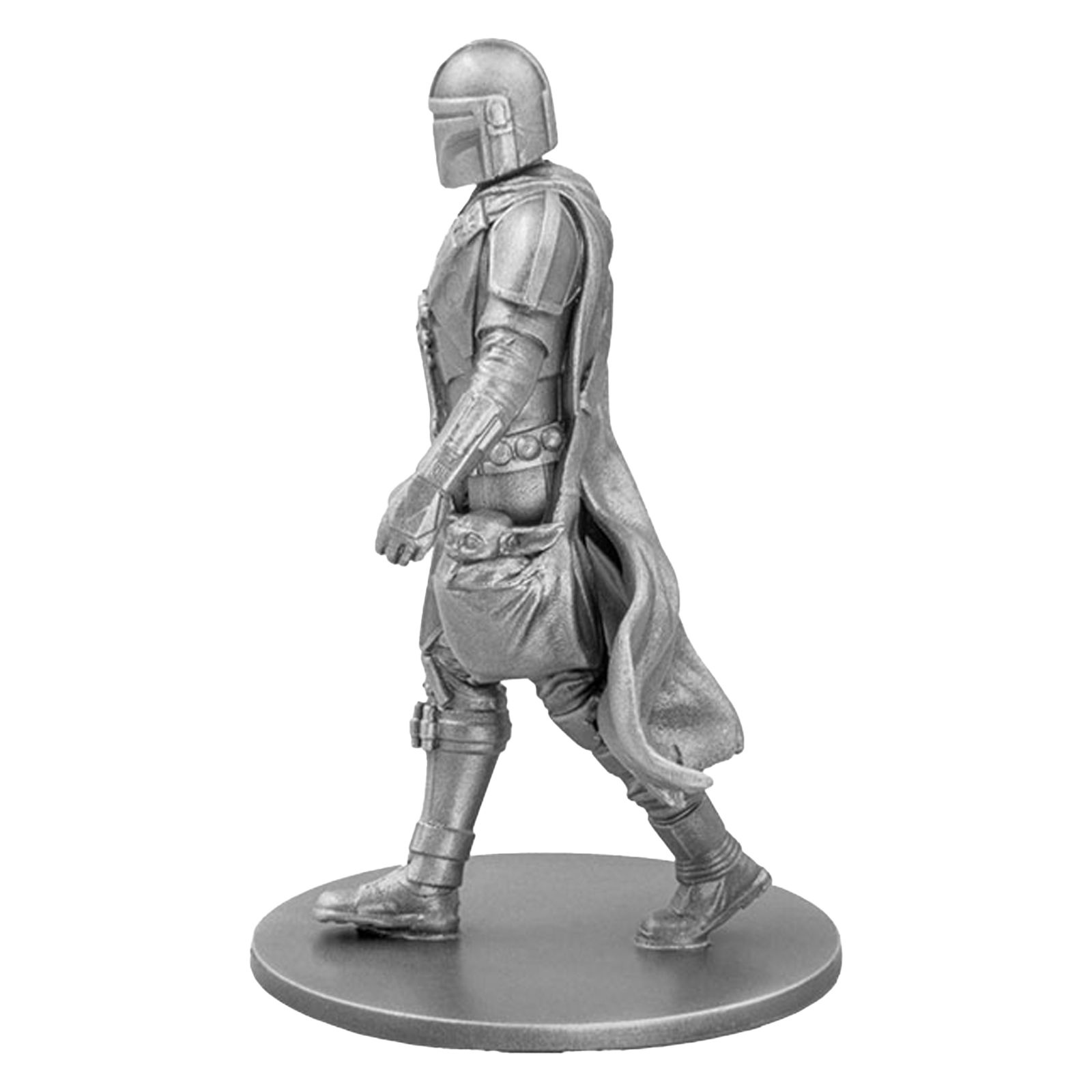Buy 150 g Silver Star Wars Mandalorian Miniature (2023), image 3