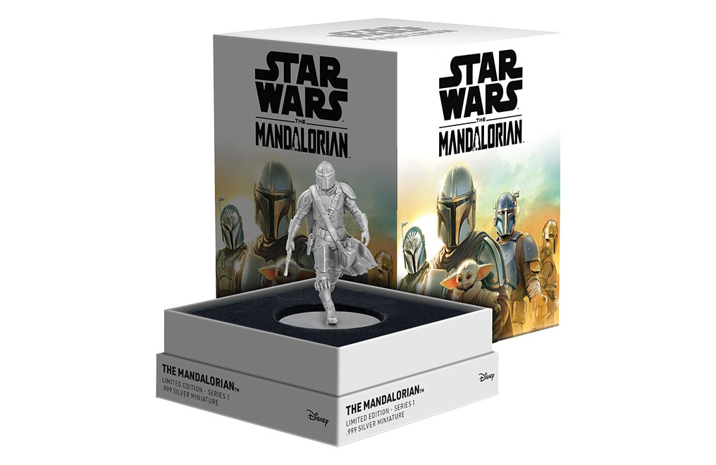 Buy 150 g Silver Star Wars Mandalorian Miniature (2023), image 4