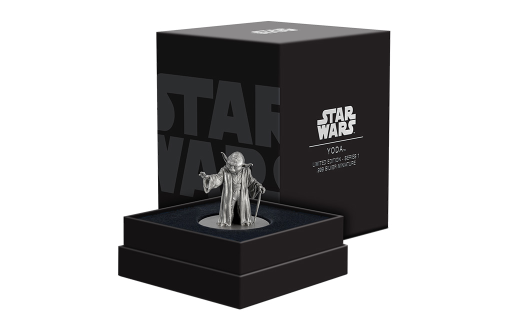 Buy 150 g Silver Star Wars™ Yoda Miniature .999, image 3