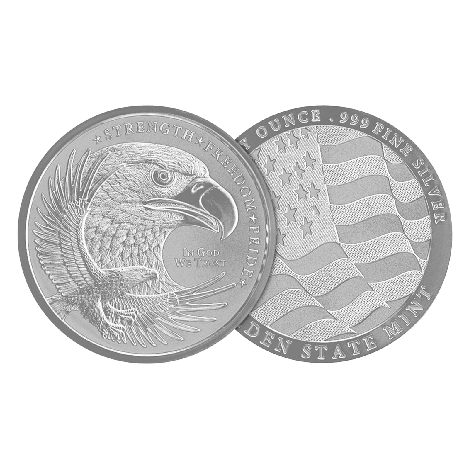 150 oz Silver EAGLE ROUNDS Kitco Cache Kit, image 1