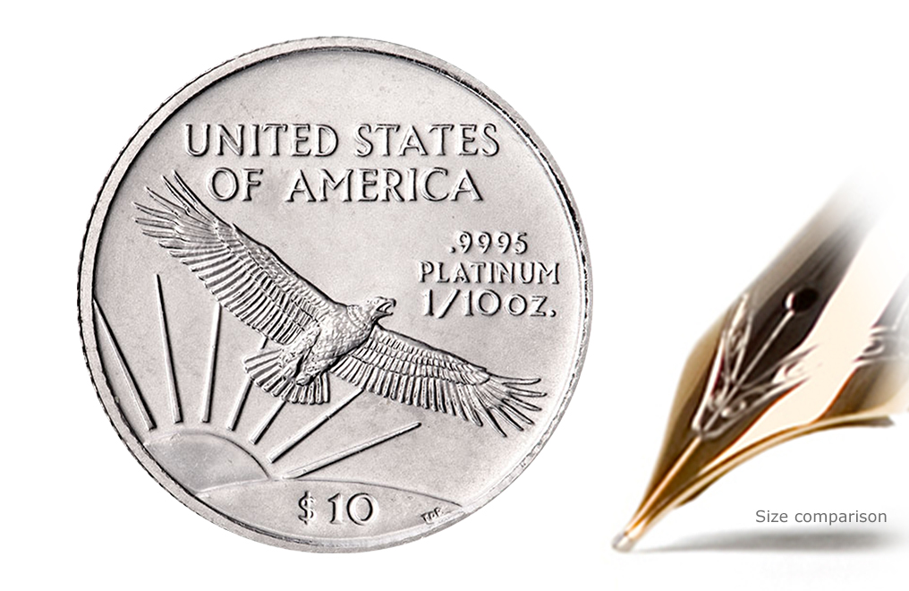 Buy 1/10 oz American Platinum Eagle Coins, image 0